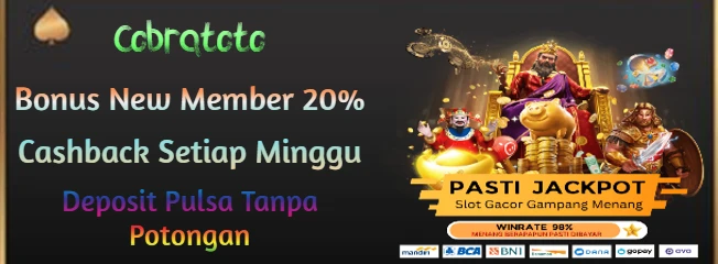 COBRATOTO: Situs Judi Slot Online Gacor Hari Ini Paling Terpercaya & Resmi Indonesia